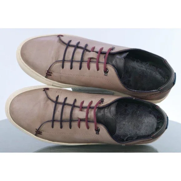 Ted Baker Men's Sneakers Shoes Size US 10 EU 9 Leather Beige